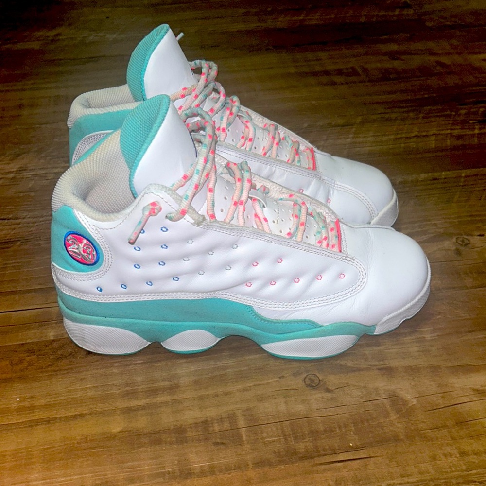 Jordan 13 aurora green